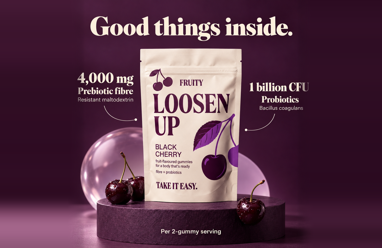 Good things inside: 4,000mg prebiotic fibre and 1 billion CFU probiotics per serving
